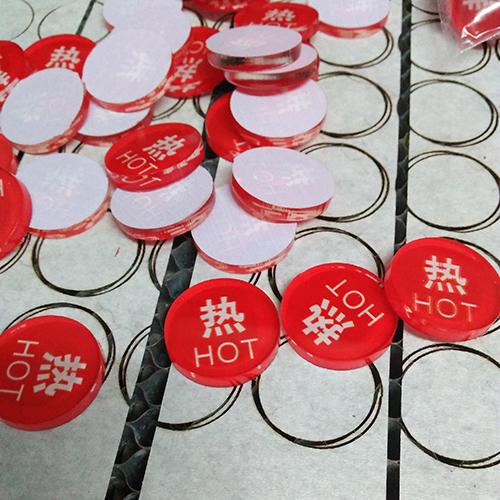 上海亚克力打印切割酒店用